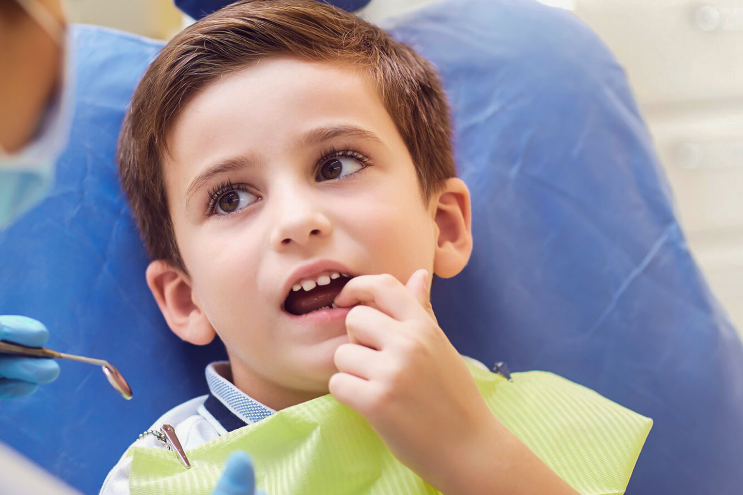 خدمتنا لأسنان الاطفال